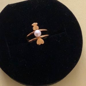 Tous 18K Yellow Gold Ring